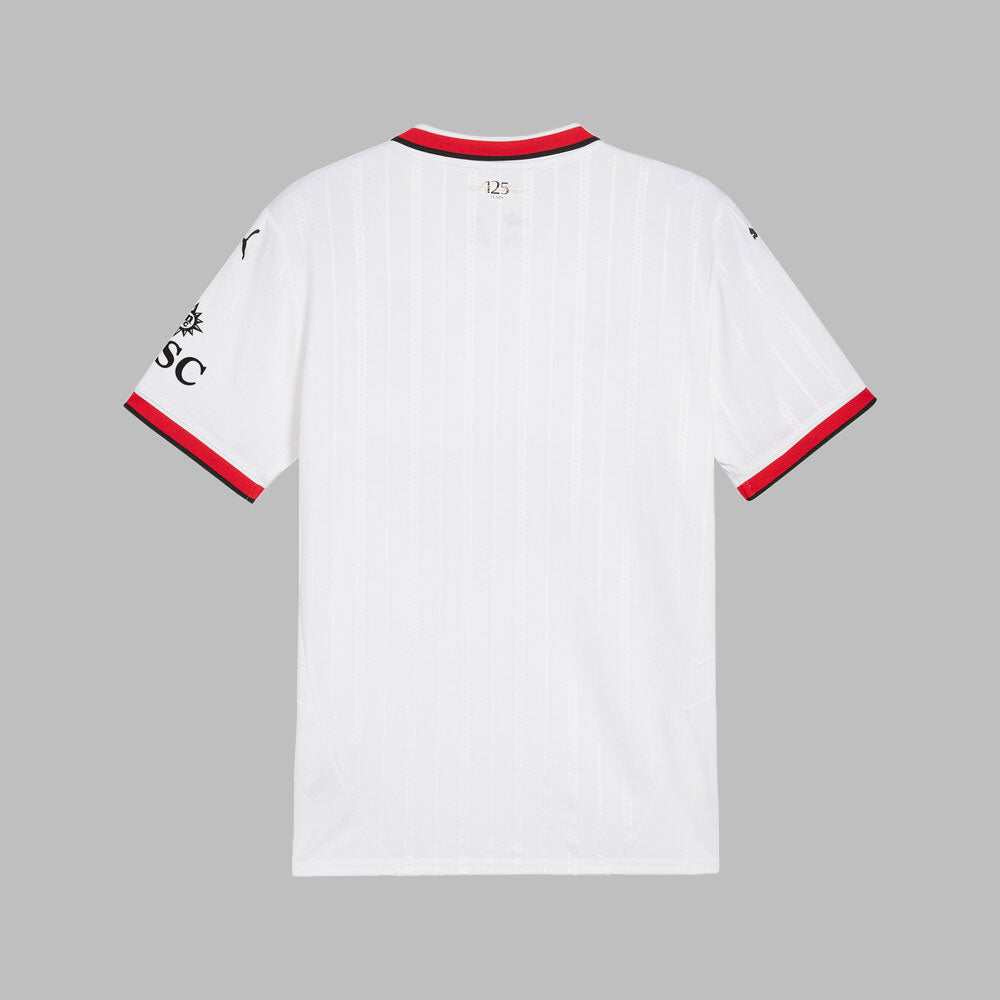 Camiseta Puma Hombre Visitante Del Ac Milan 24/25- Blanco