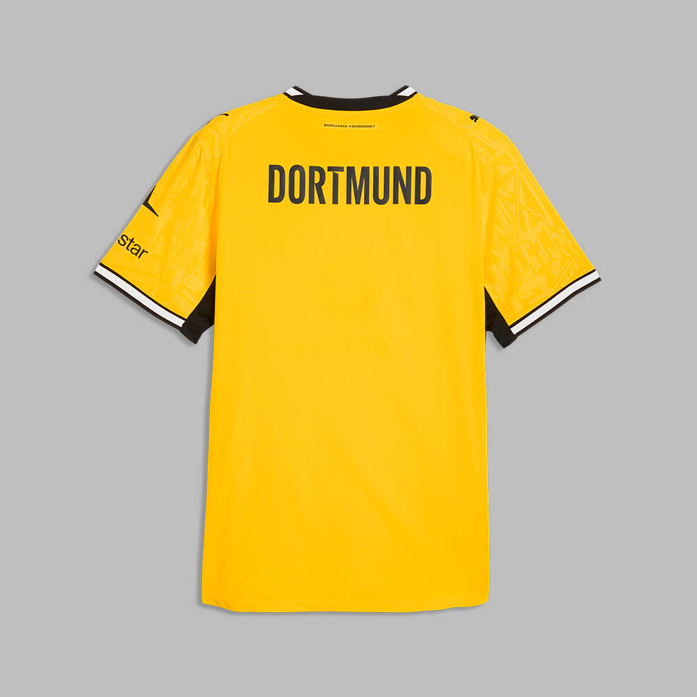 Camiseta Puma Hombre Local Borussia Dortmund 26/27 Authentic - Amarillo - Fútbol | Uso casual y entrenamiento