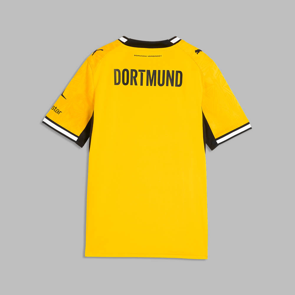 Camiseta Puma Kids Local Borussia Dortmund 26/27 - Amarillo - Fútbol | Uso casual y entrenamiento