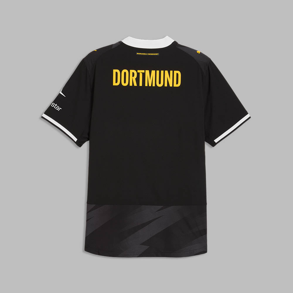 Camiseta Puma Hombre Visitante Borussia Dortmund 26/27 Authentic - Negro - Fútbol | Uso casual y entrenamiento