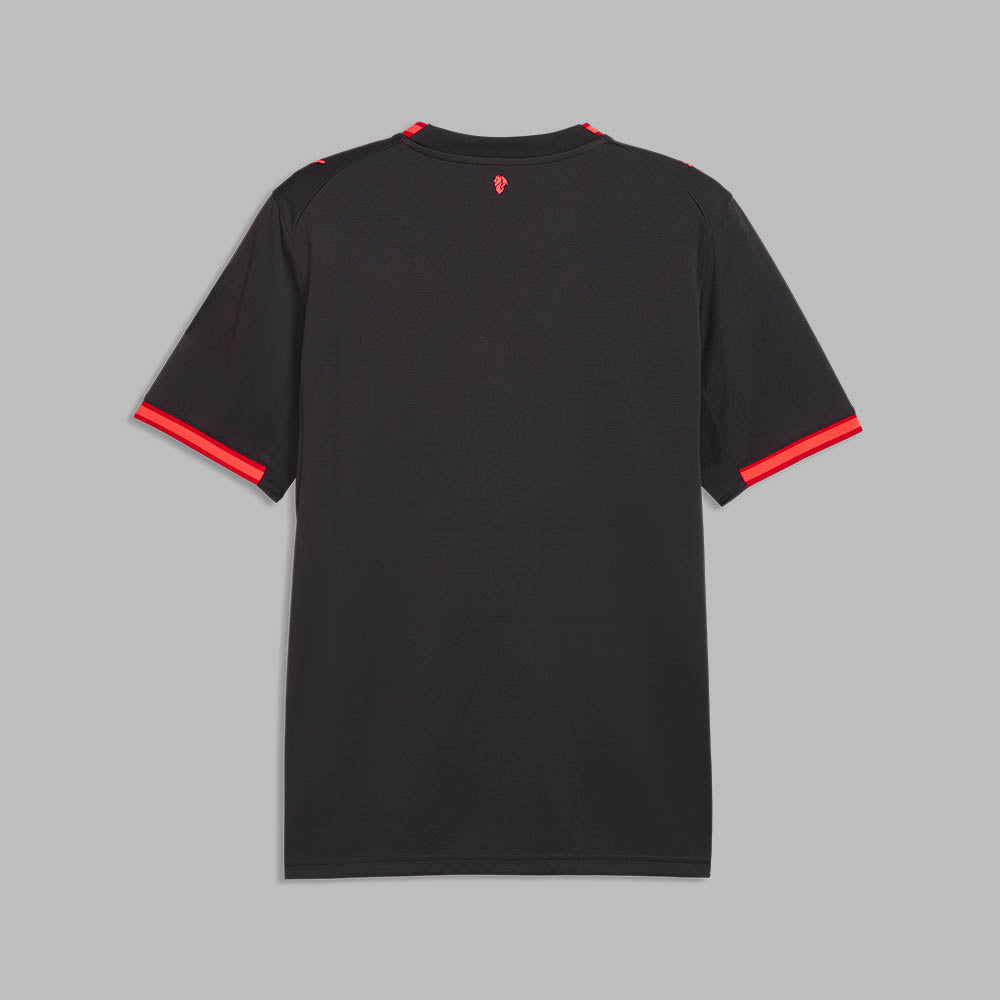 Camiseta Puma Hombre Alternativa AC Milan 26/27 - Negro - Fútbol | Uso casual y entrenamiento