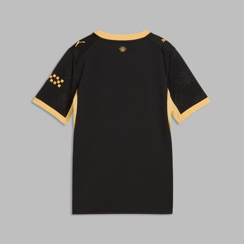 Camiseta Puma Kids Visitante Manchester City 26/27 - Negro - Fútbol | Uso casual y entrenamiento