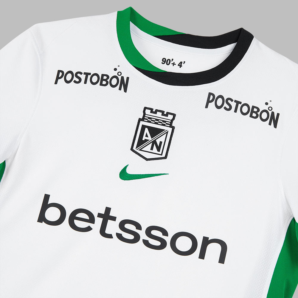 Camiseta Nike Mujer Visitante Atletico Nacional 2026