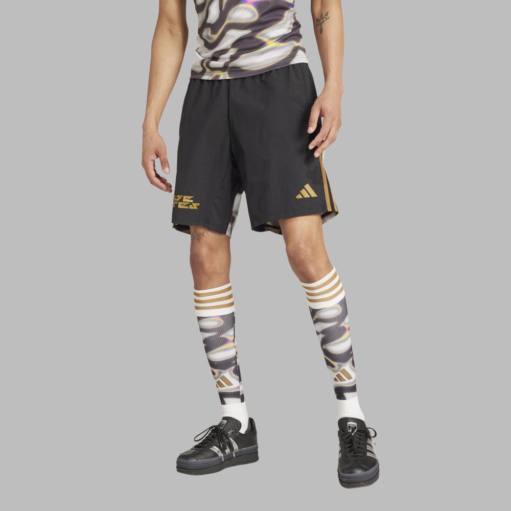 Shorts adidas Hombre Descanso Tiro Pride - Negro