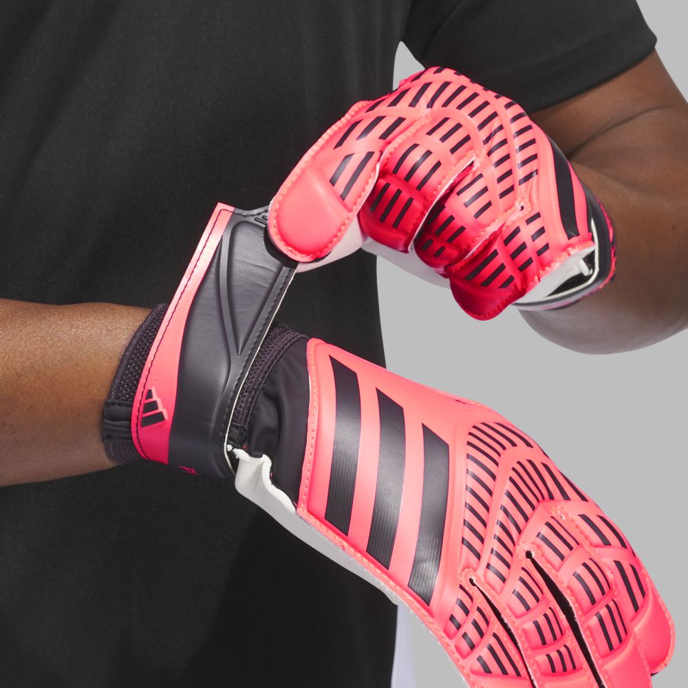 Guantes adidas De Arquero Predator - Rosado-Negro
