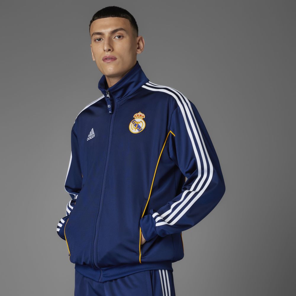 Chaqueta adidas Hombre deportiva Real Madrid 99/00-Azul
