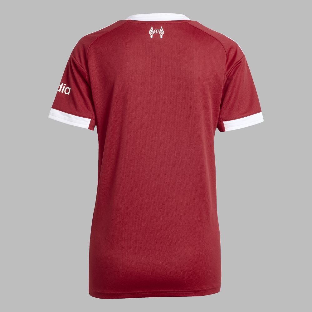 Camiseta adidas Mujer Liverpool FC 25 Home - Rojo - Blanco