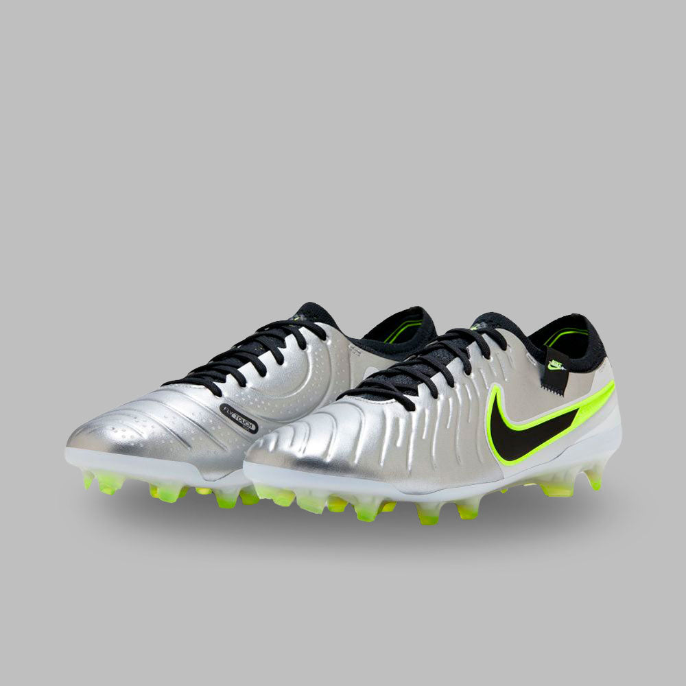 Guayos Nike Hombre Legend 10 Elite FG - Plateado