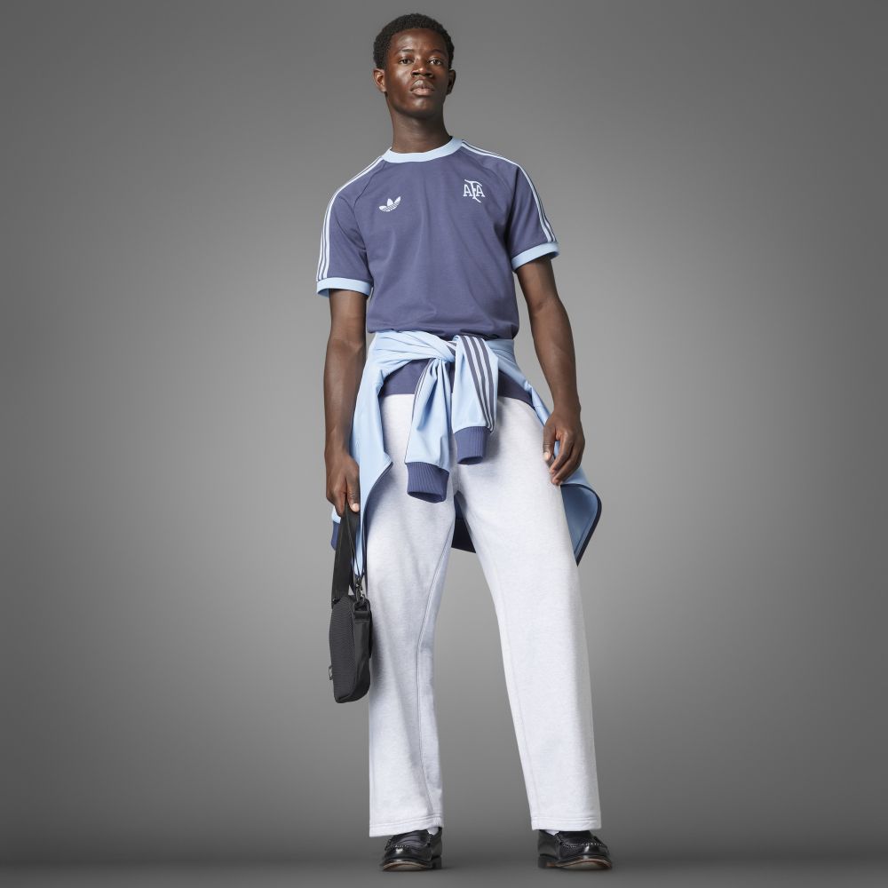 Camiseta adidas Hombre aniversario Argentina-Azul