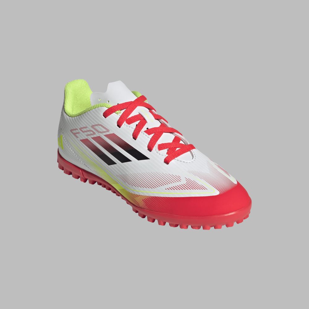 Torretin adidas Kids F50 Club Tf-Blanco-Rojo