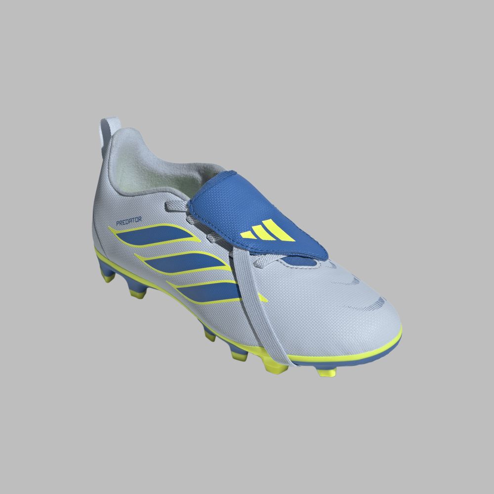 Guayos adidas Niños con lengüeta plegable Predator Club FG/MG - Azul