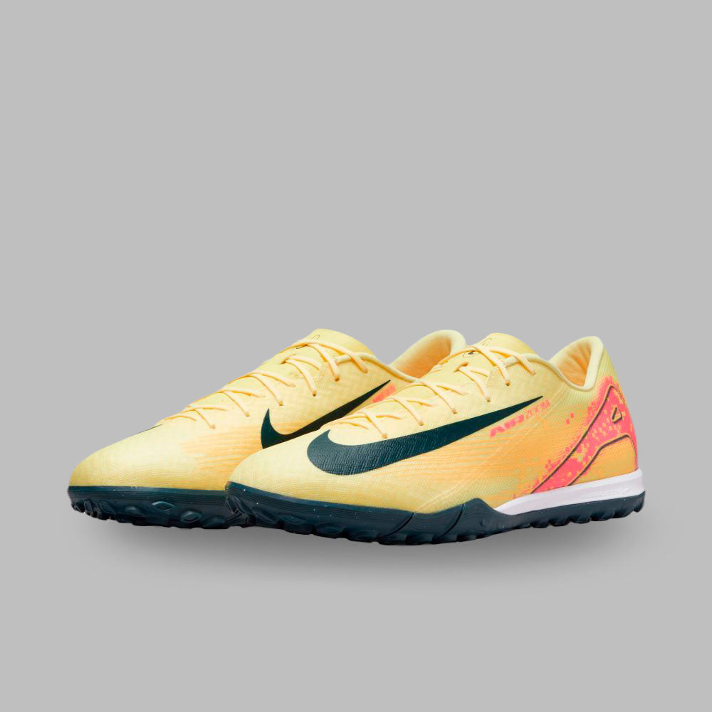 Torretin Nike Hombre ZoomVapor Academy Mbappé TF - Amarillo-Rosa