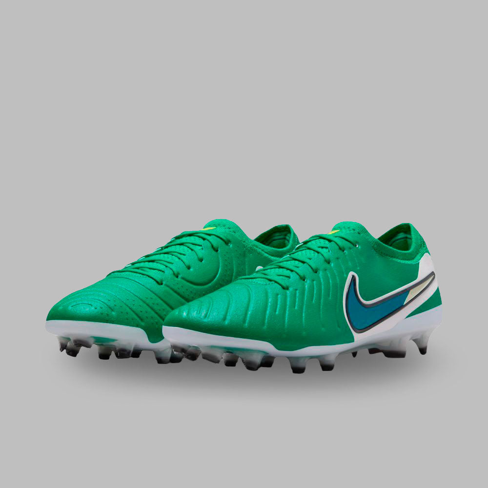 Guayos Nike Unisex Tiempo Legend 10 Elite FG - Verde/Blanco