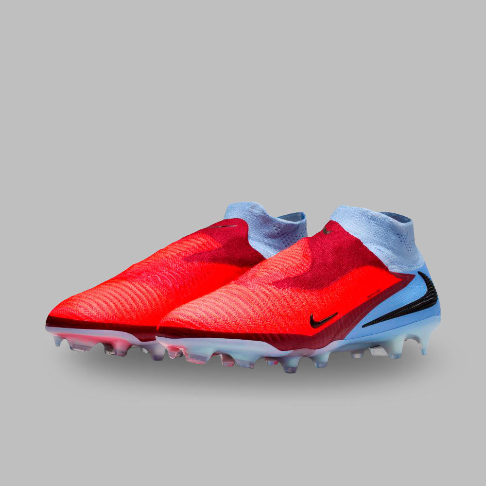 Guayos Nike Hombre Phantom 6 High Elite FG - Rojo/Azul