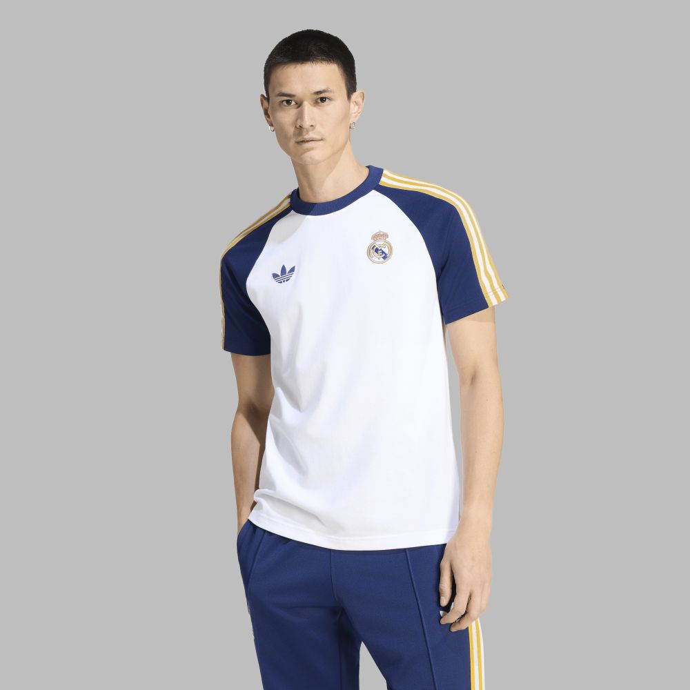 Camiseta adidas Hombre Real Madrid Originals - Blanco