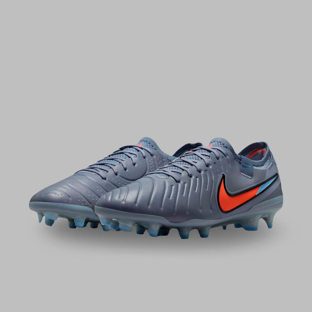 Guayos Nike Hombre Tiempo Legend 10 Elite FG - Azul