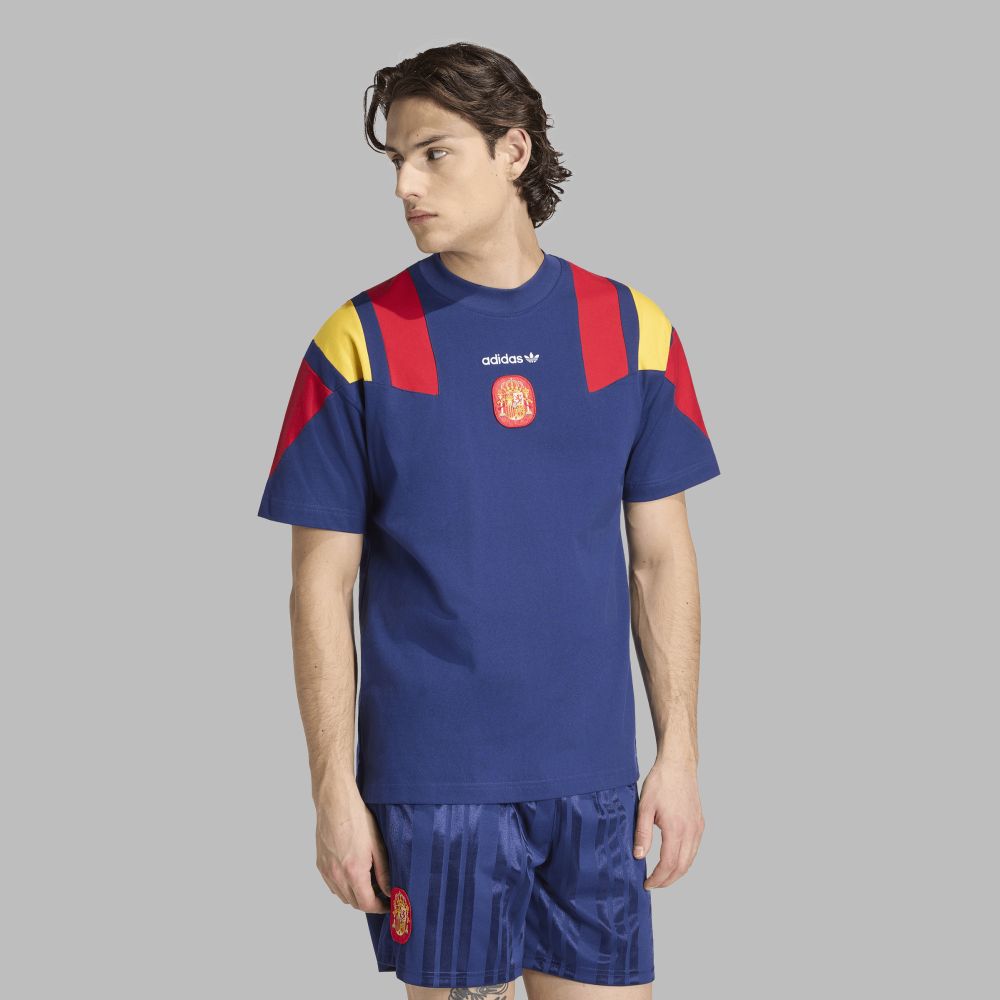 Camiseta Adidas Originals Hombre España Equipment - Azul - Fútbol | Uso casual y entrenamiento