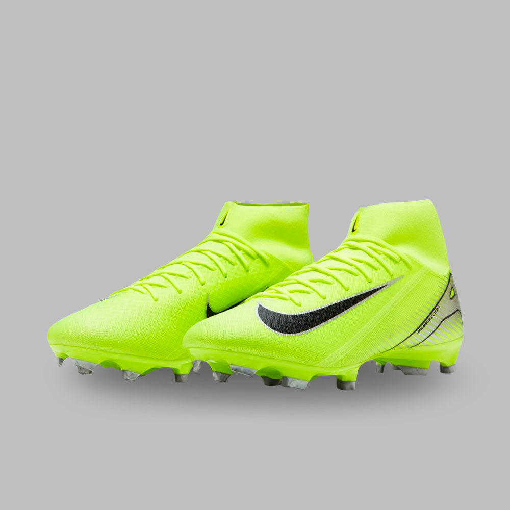 Guayos Nike Hombre Zm Superfly 10 Academy FG/MG -Verde-Negro