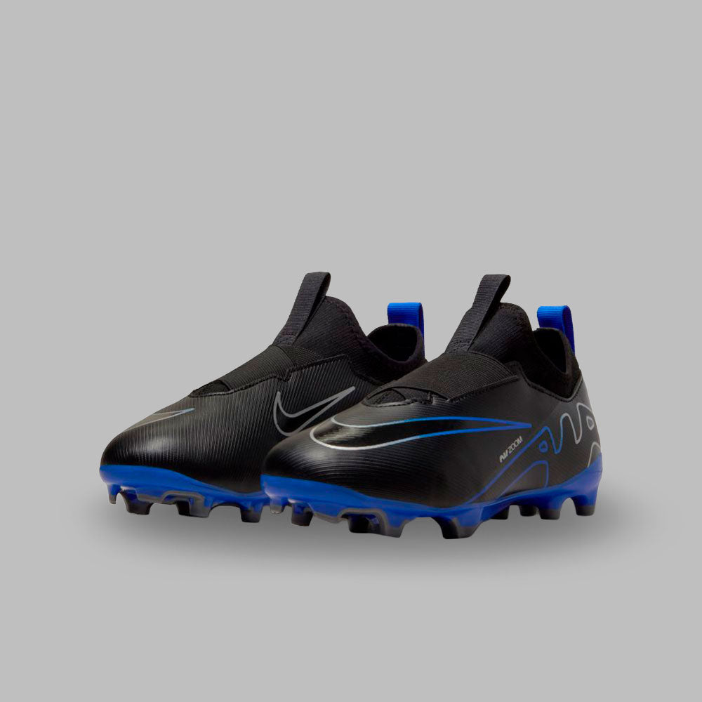 Guayos Nike Kids Jr Zoom Vapor 15 Academy FG/MG - Negro-Azul
