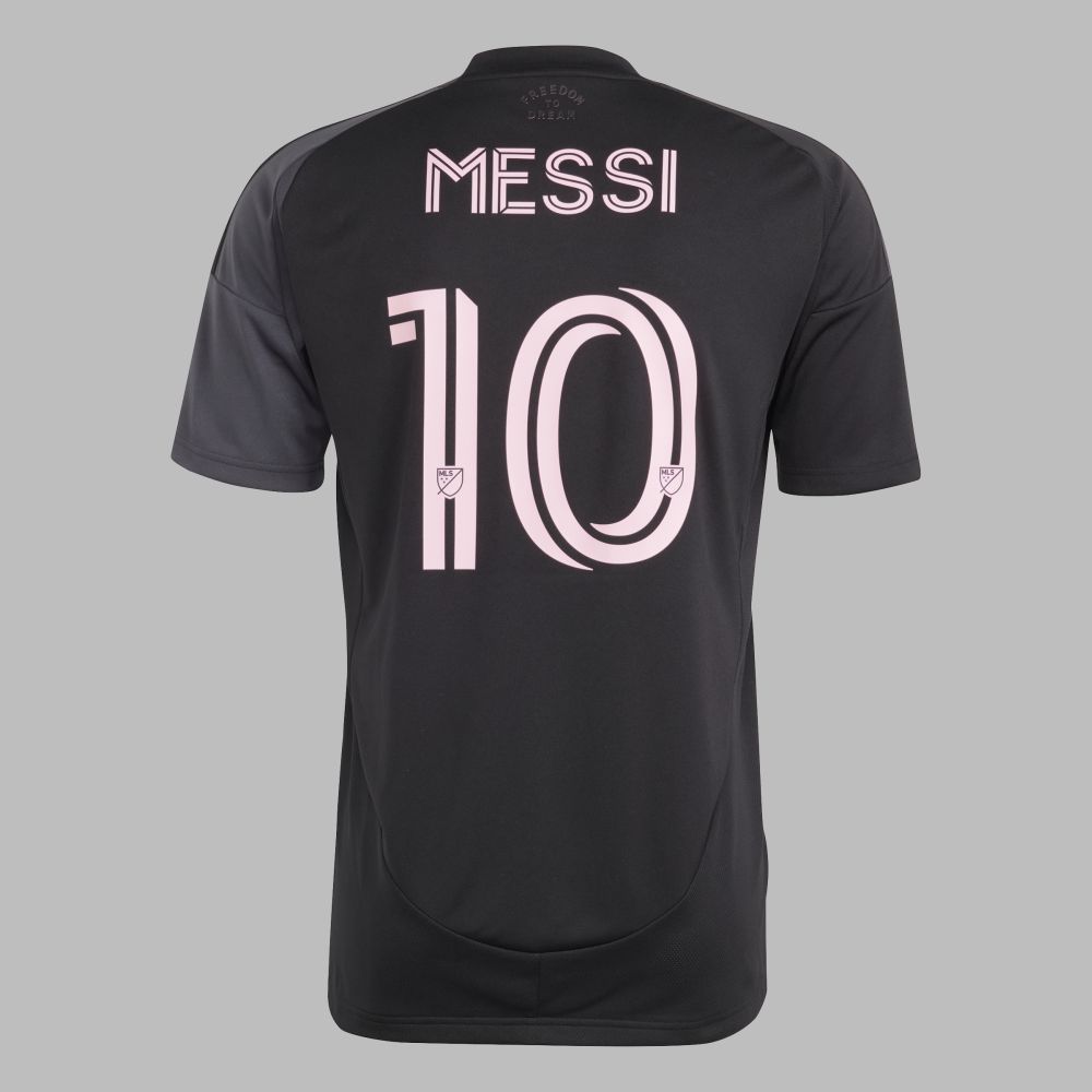 Camiseta adidas Hombre 2da Inter Miami Cf 25 Messi-Gris