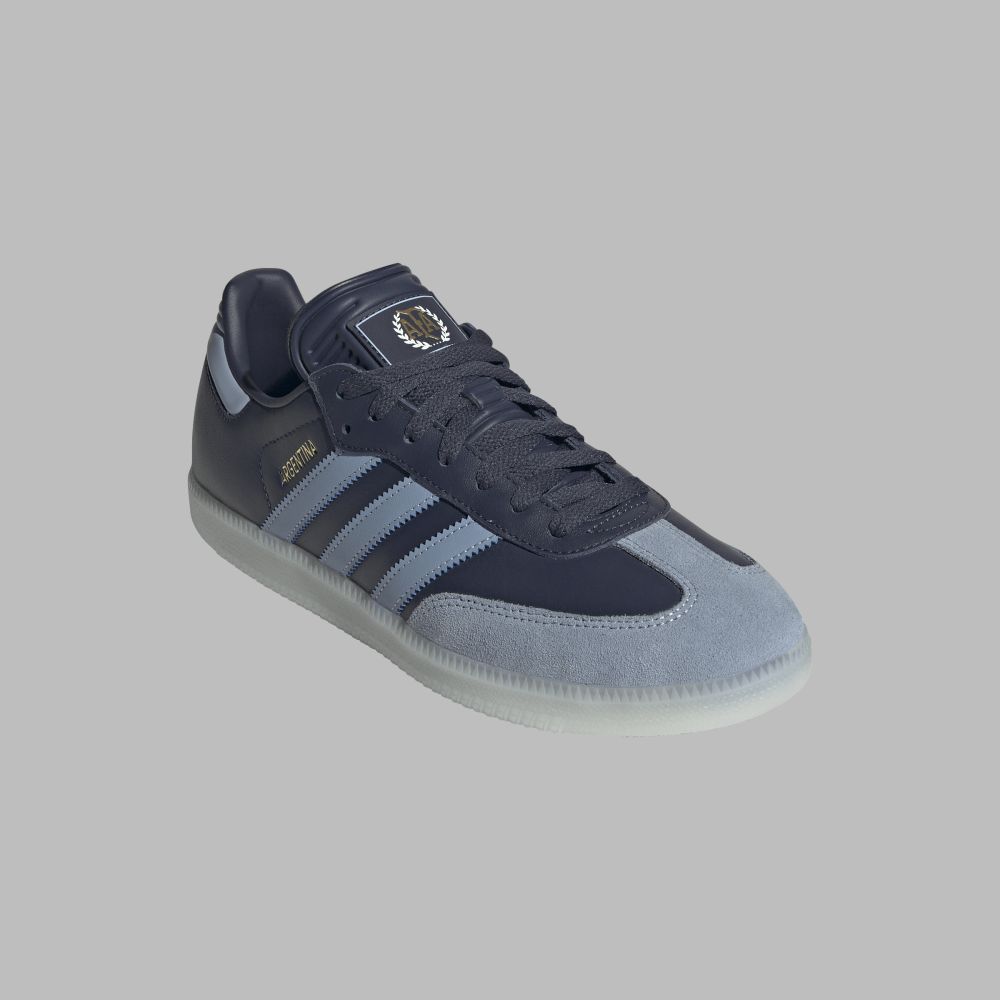Tenis adidas Hombre Samba Centenario Sele Argentina-Azul