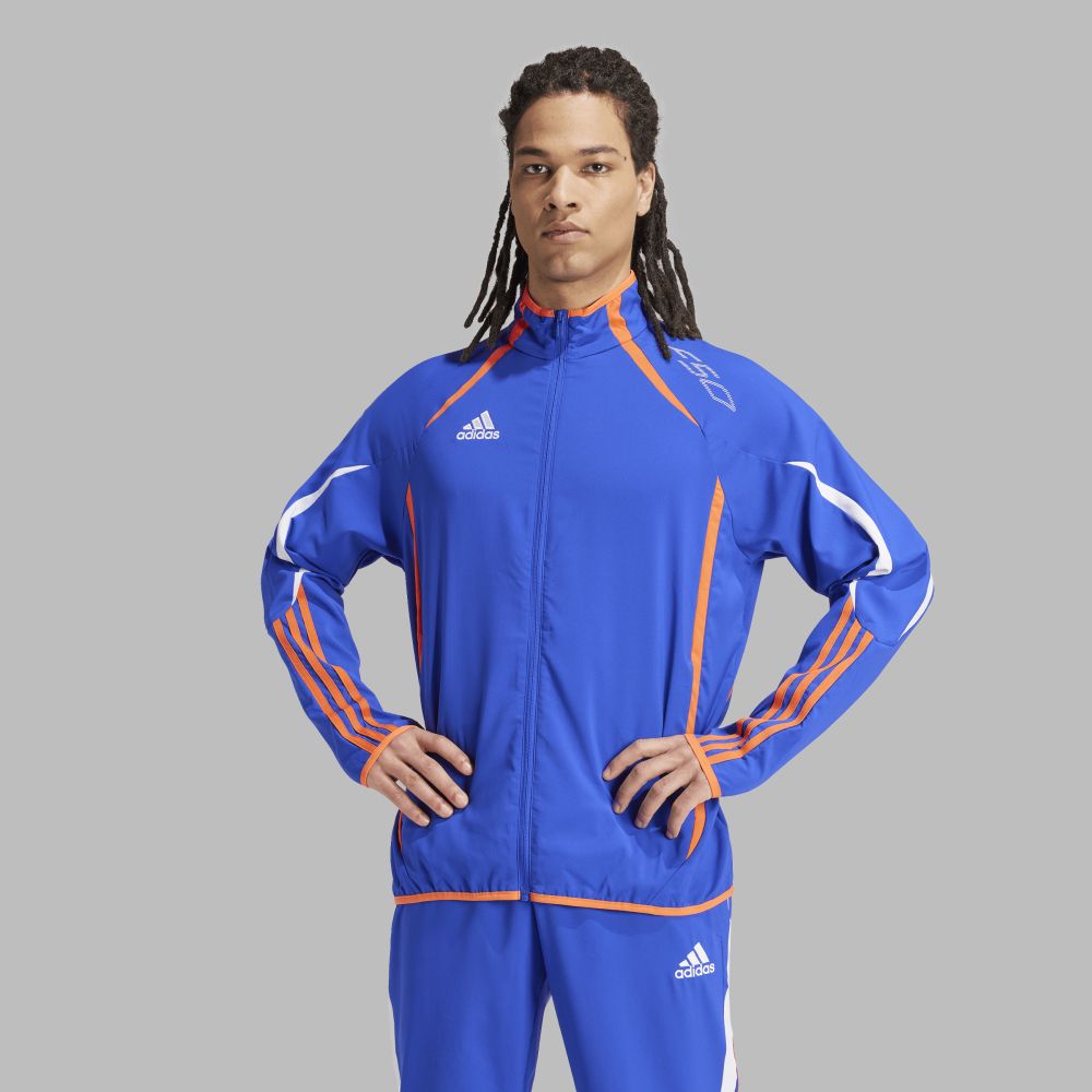Chaqueta adidas Hombre F50 Tejida - Azul