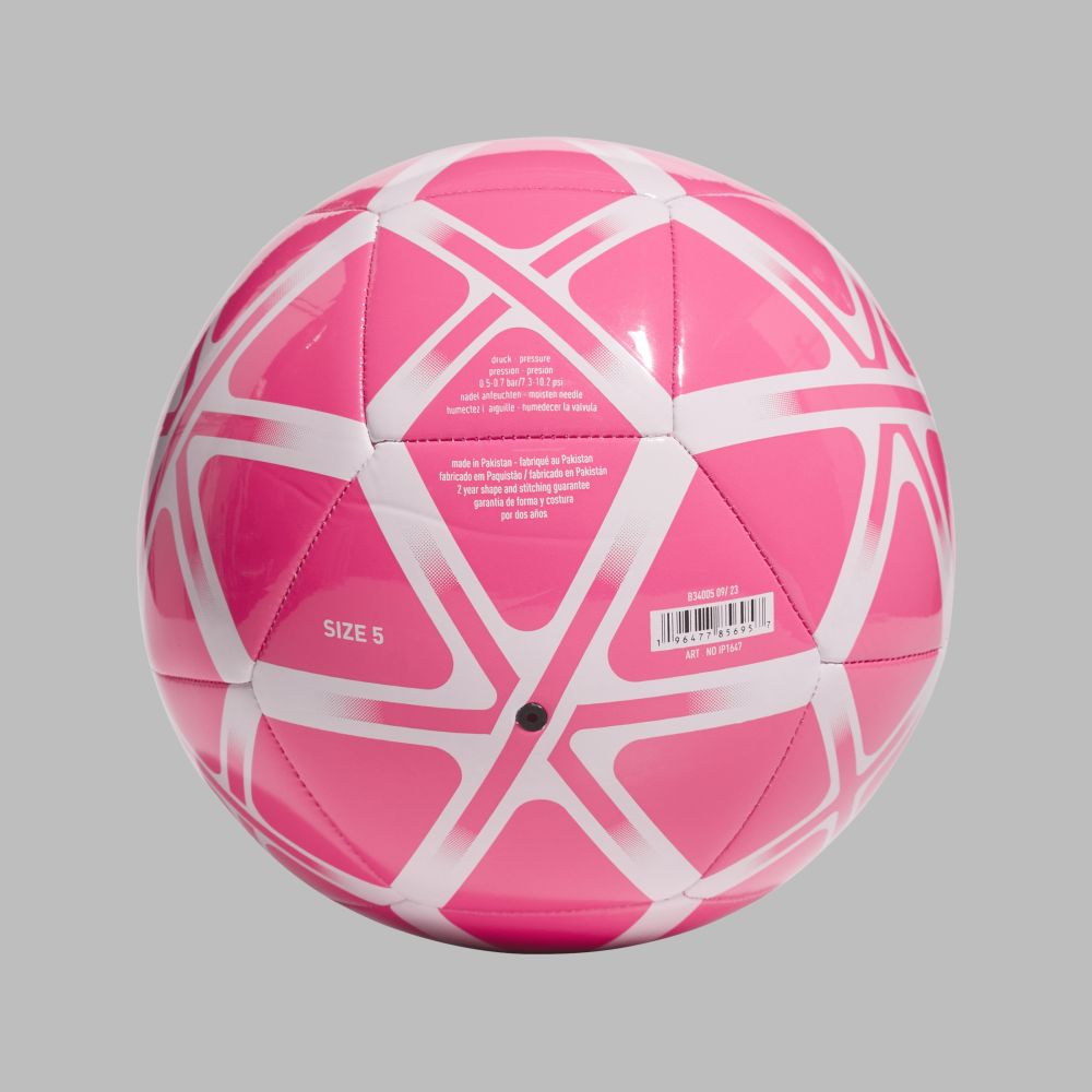 Balón adidas Starlancer Club-Rosado-Blanco