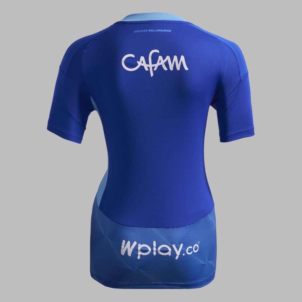Camiseta adidas Mujer Local Millonarios FC 2025 - Azul
