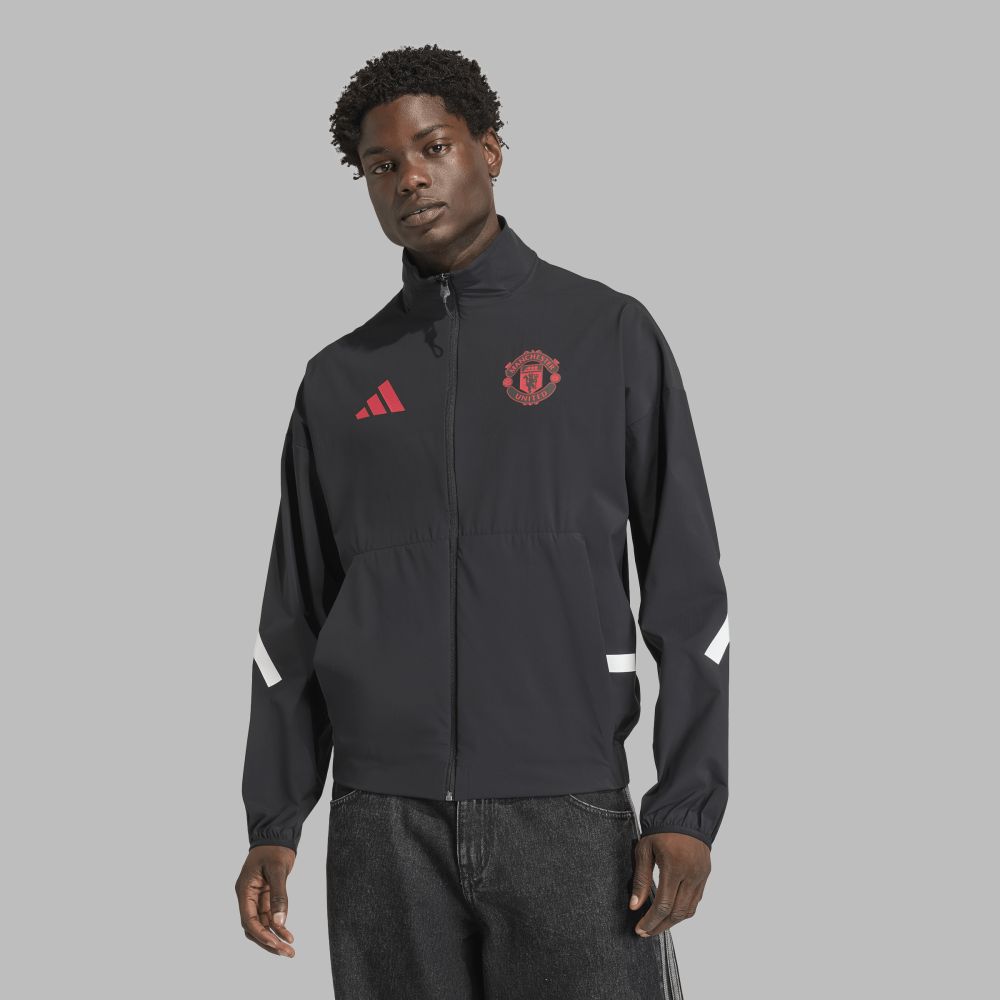 Chaqueta adidas Hombre Manchester United - Negro