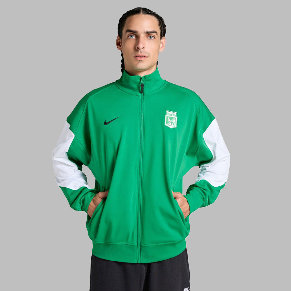 Chaqueta Nike Hombre Anthem Atlético Nacional-Verde-Blanco