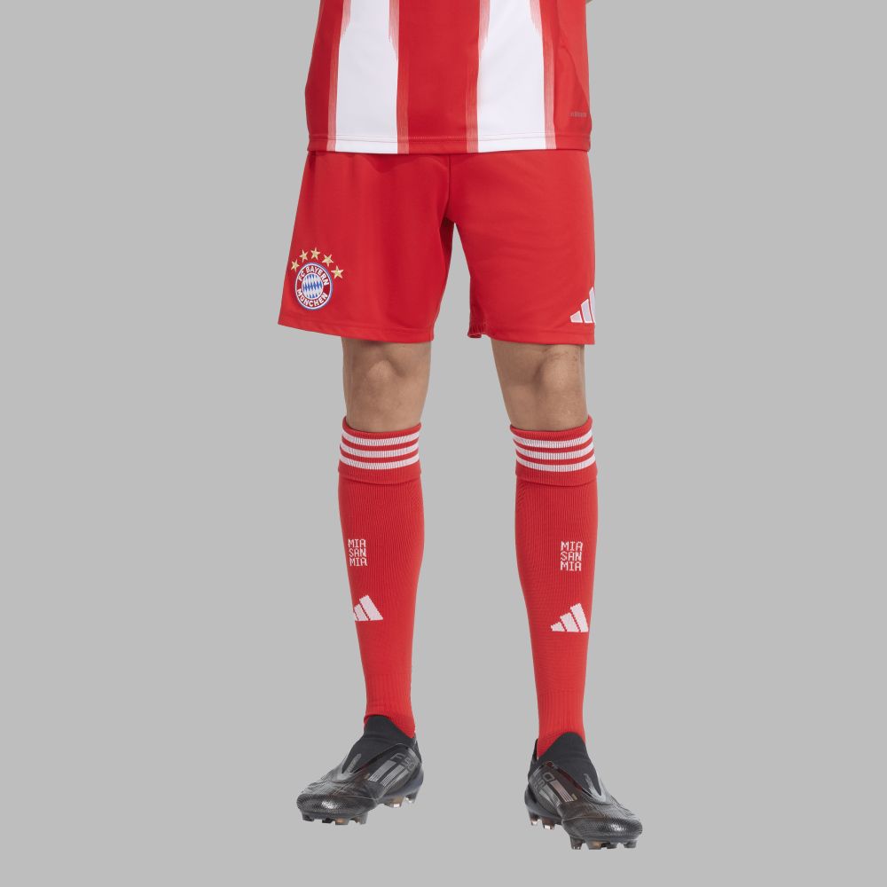 Pantaloneta adidas Hombre 1ra Equipación FC Bayern 25-Rojo