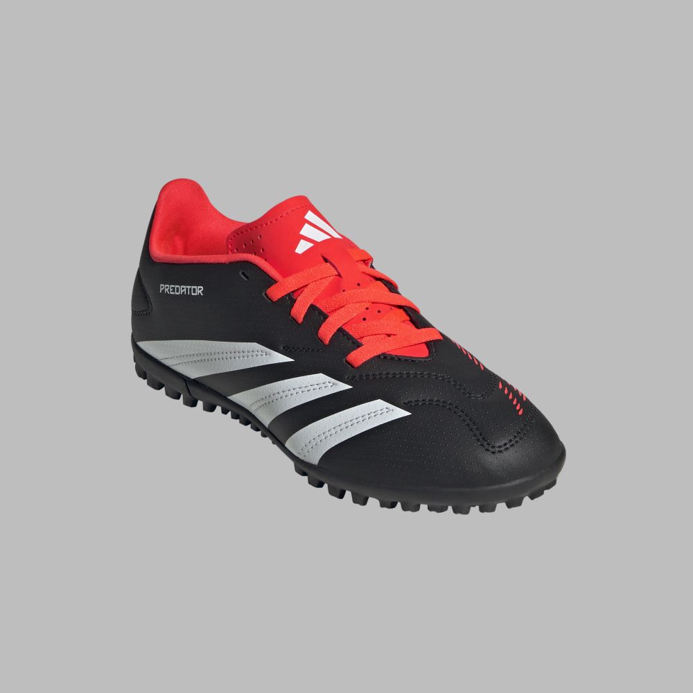 Torretin Kids adidas Predator Club Pasto Sintético TF -Negro-Rojo
