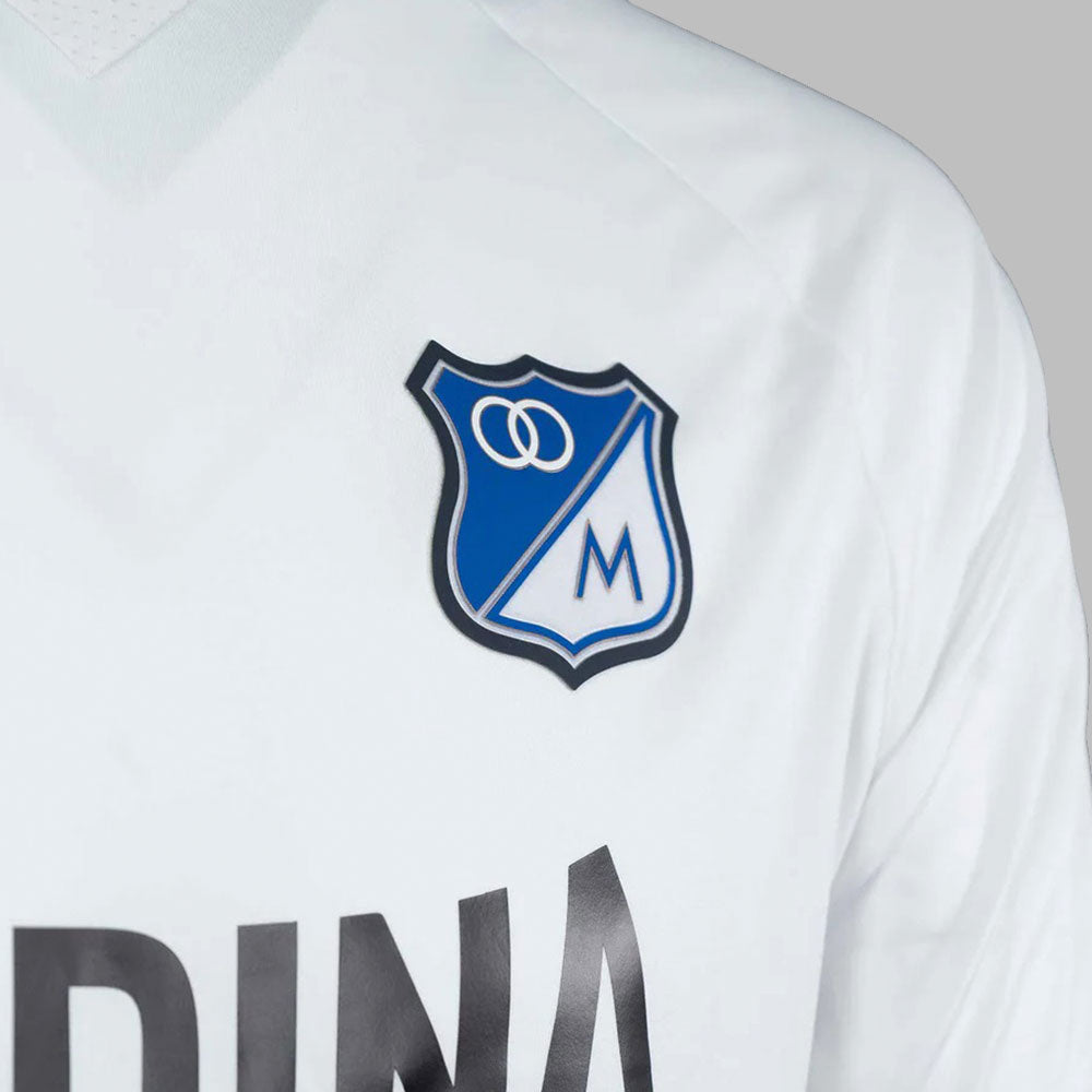 Camiseta adidas Hombre Entreno Millonarios FC 2024-Blanco