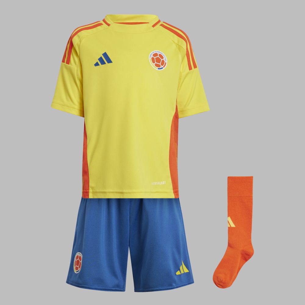 Uniforme adidas Niño Selección Colombia - Amarillo-Azul