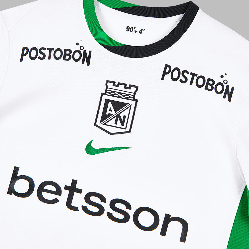 Camiseta Nike Hombre Visitante Atletico Nacional 2026