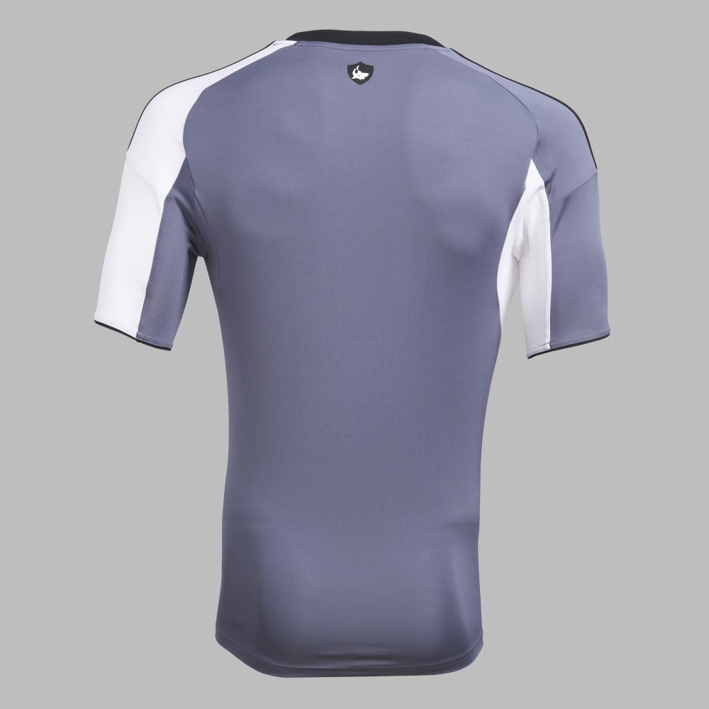 Camiseta adidas Hombre 2da Junior FC 2025 - Gris - Blanco