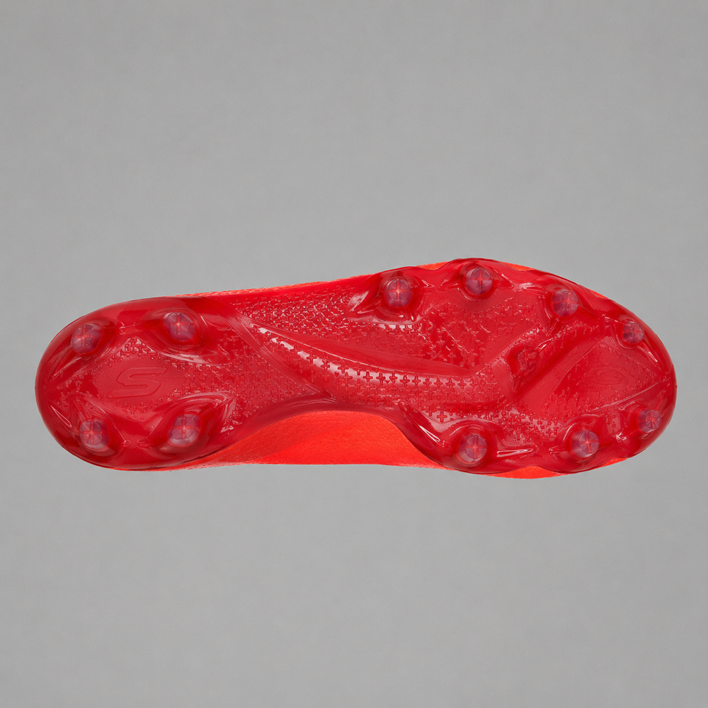 Guayos Skechers Hombre HK Player Edition SKX 1.5 Academy FG Fútbol | Naranja Terreno Firme