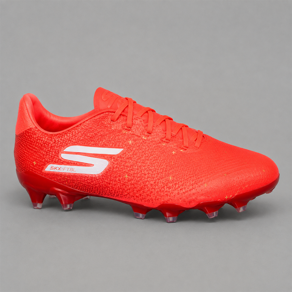 Guayos Skechers Hombre HK Player Edition SKX 1.5 Academy FG Fútbol | Naranja Terreno Firme