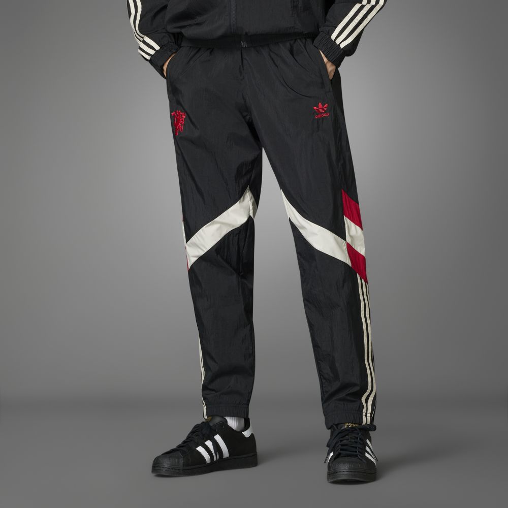 Pantalon Hombre adidas Manchester United Originals - Negro