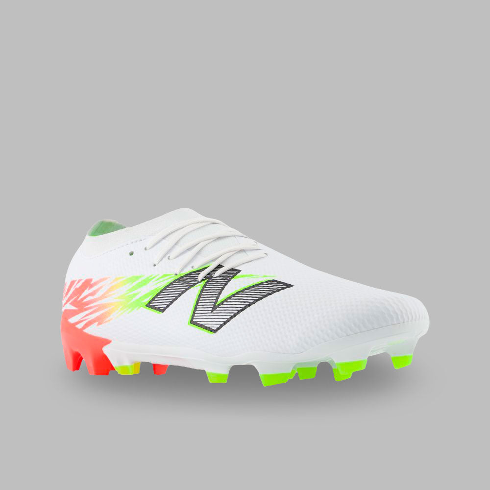 Guayos New Balance Hombre Furon Team FG V8 - Blanco