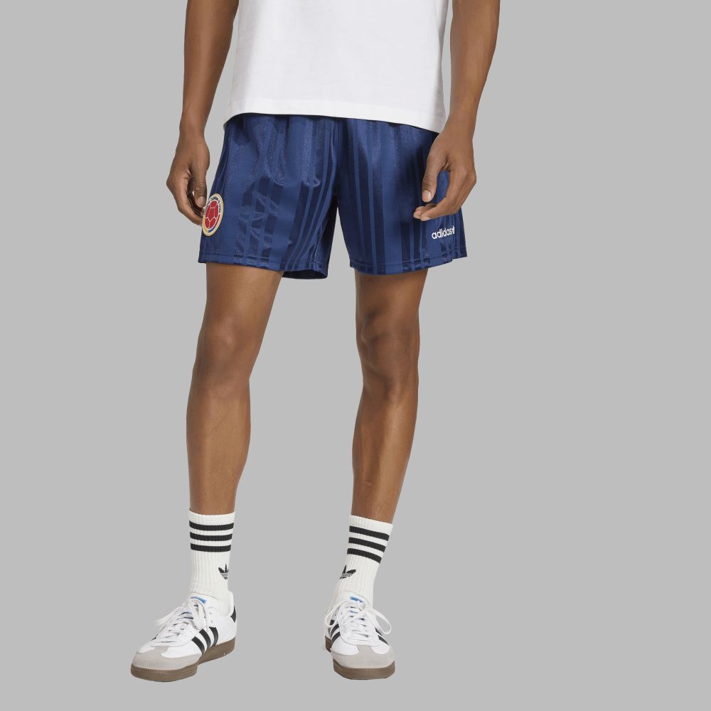 Pantaloneta Adidas Originals Hombre Colombia Equipment - Azul - Fútbol | Uso casual y entrenamiento