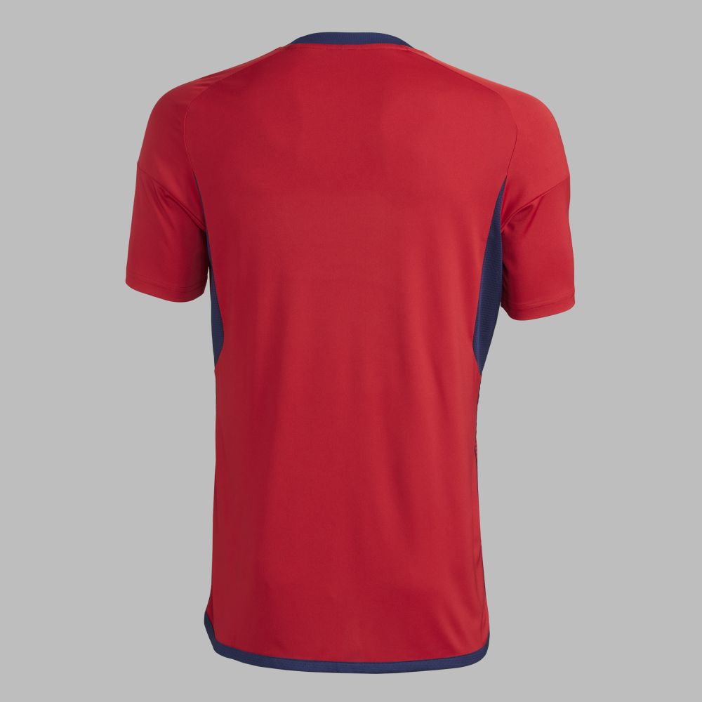 Camiseta adidas Hombre Local Dim 2024 - Rojo