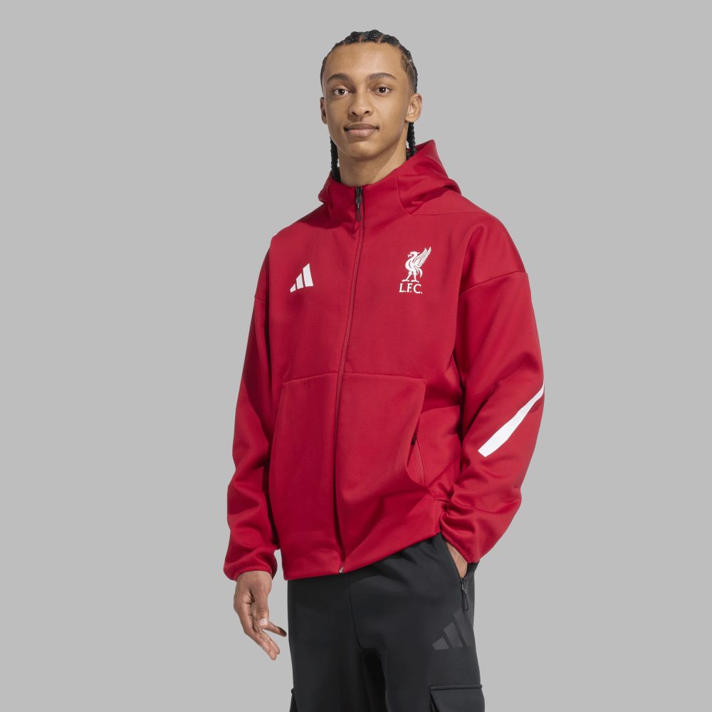 Chaqueta adidas Hombre Liverpool FC - Rojo