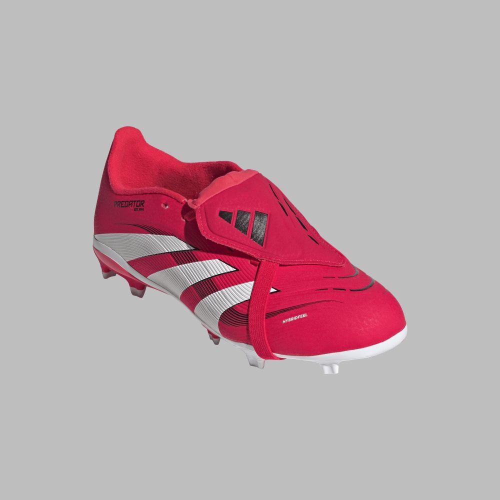 Guayos adidas Kids Predator League FG/MG -Rojo-Blanco