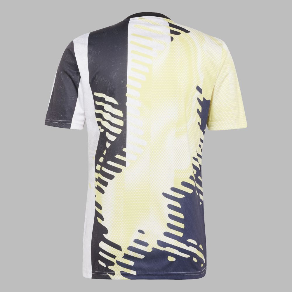 Camiseta adidas Hombre Prepartido Juventus 24-Amarillo-Negro