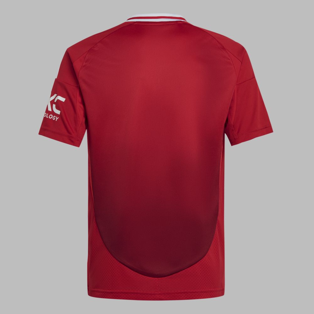 Camiseta adidas Kids Manchester United 24 Home Jersey - Rojo