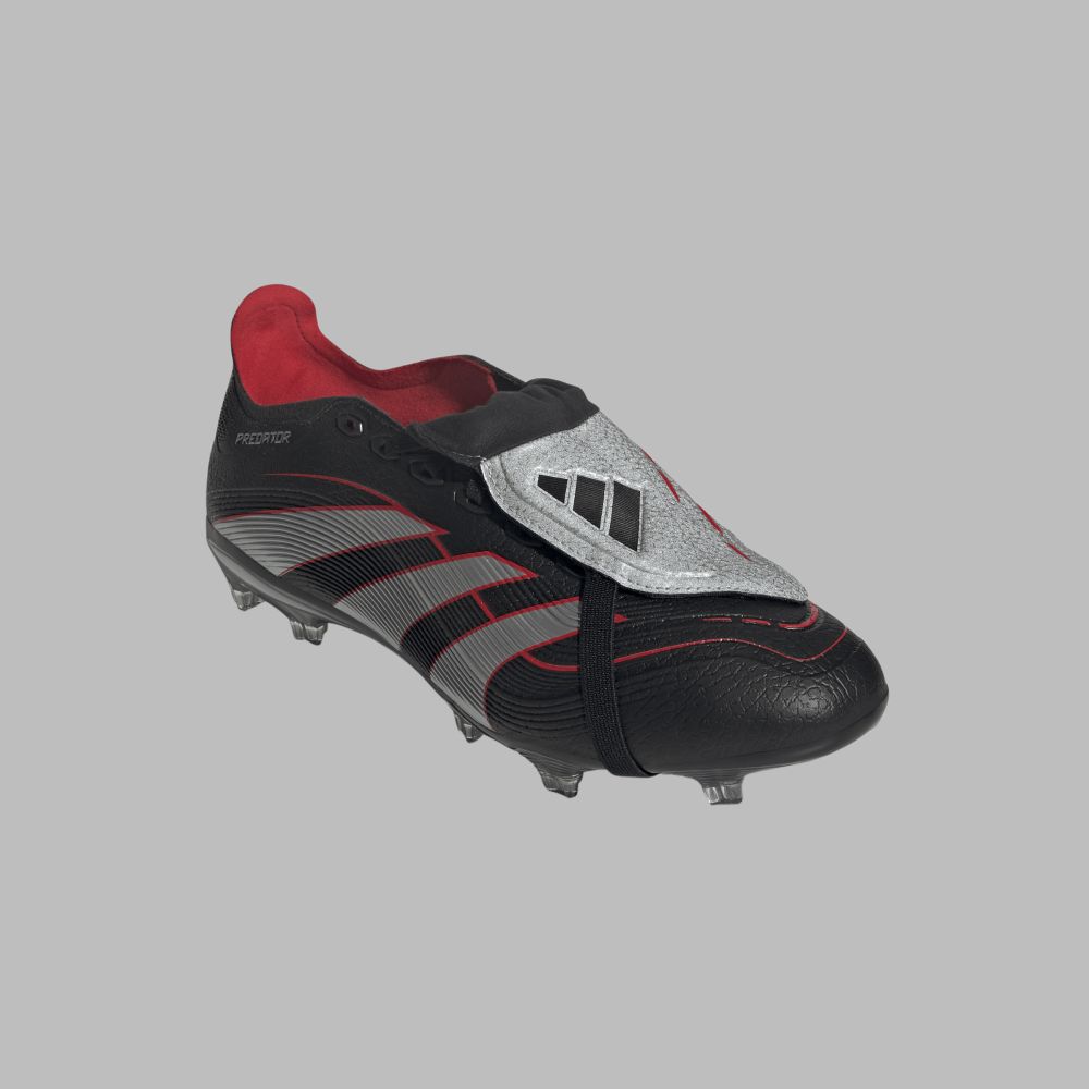 Guayos adidas Hombre Predator League BSR FoldOver FG/MG - Plateado