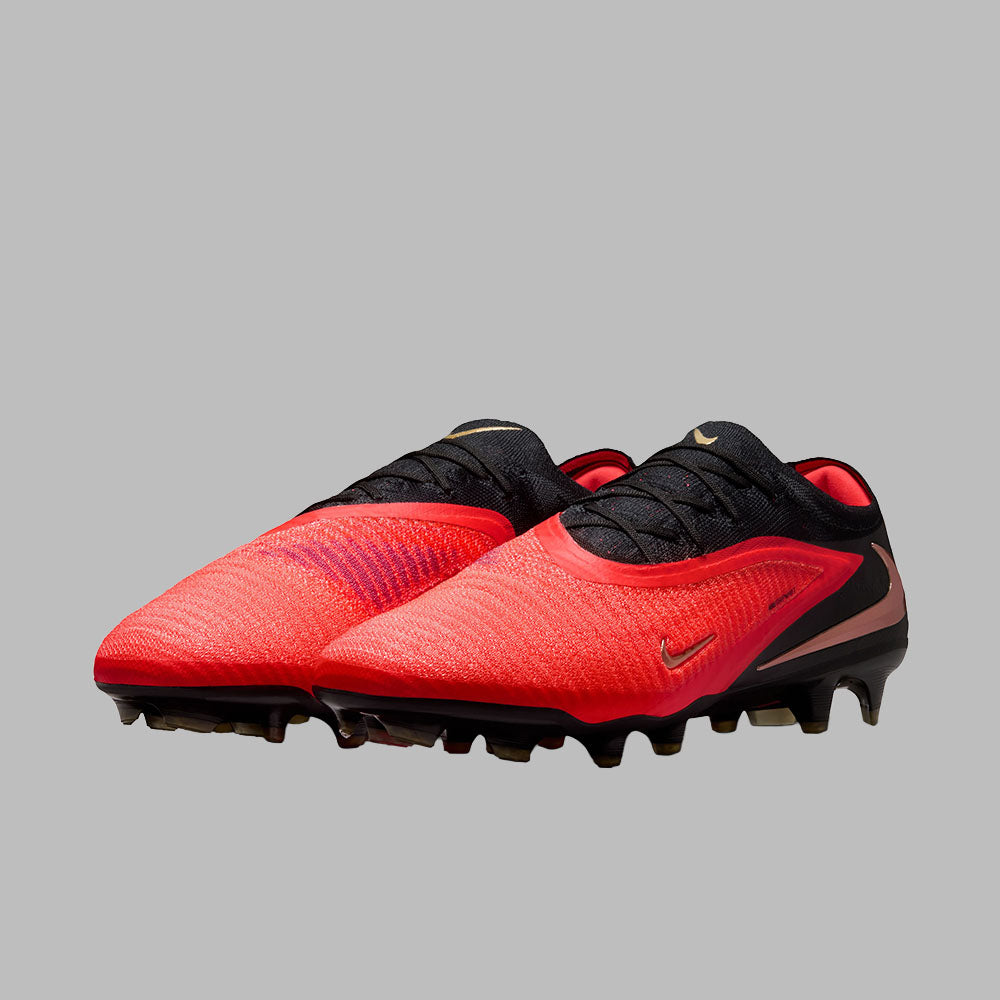 Guayos Nike Hombre Phantom 6 Low Elite FG - Rojo - Fútbol | Terreno Firme