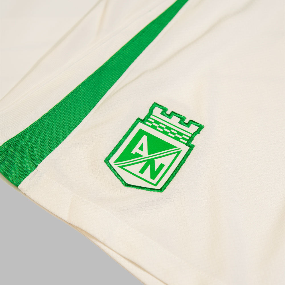 Pantaloneta Nike Hombre Atlético Nacional - Blanco-Verde