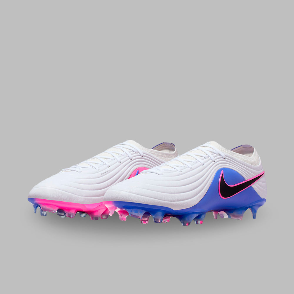 Guayos Nike Hombre Tiempo Maestro Elite FG - Blanco